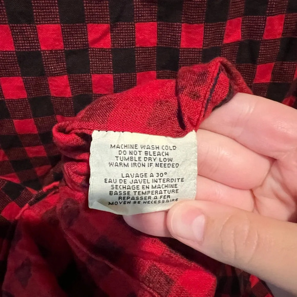 Denim & Supply Ralph Lauren men’s flannel cotton button down shirt size medium - Picture 7 of 7